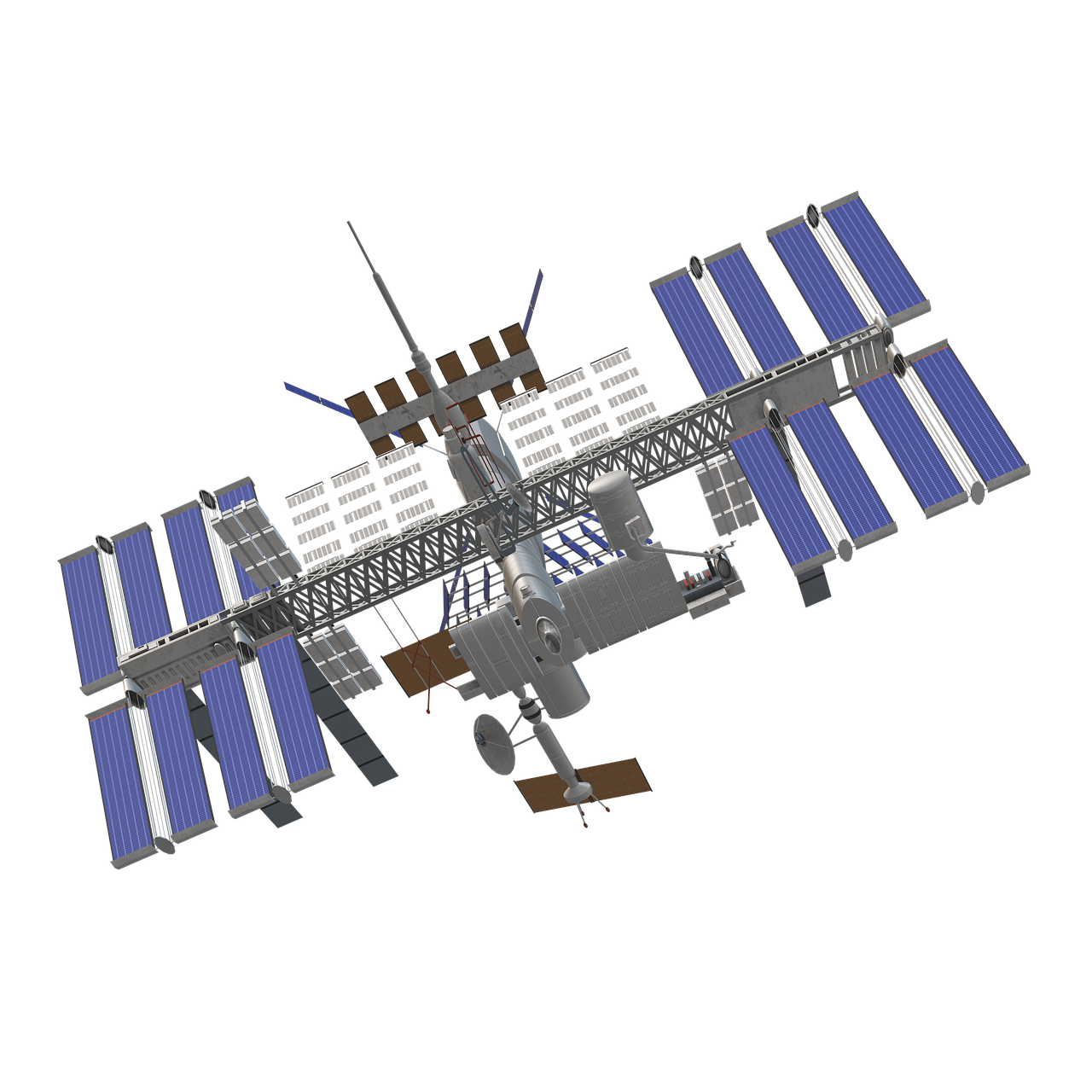 space station, space, structure